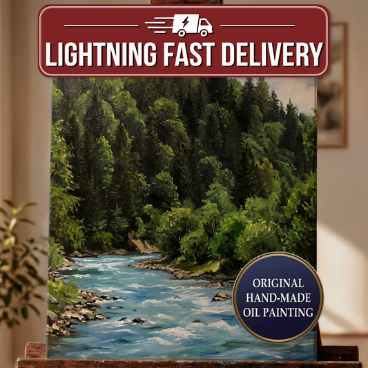 Custom Landscape Oil Painting From Your Photo