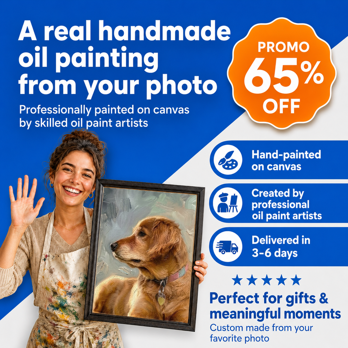 Custom Landscape Oil Painting From Your Photo
