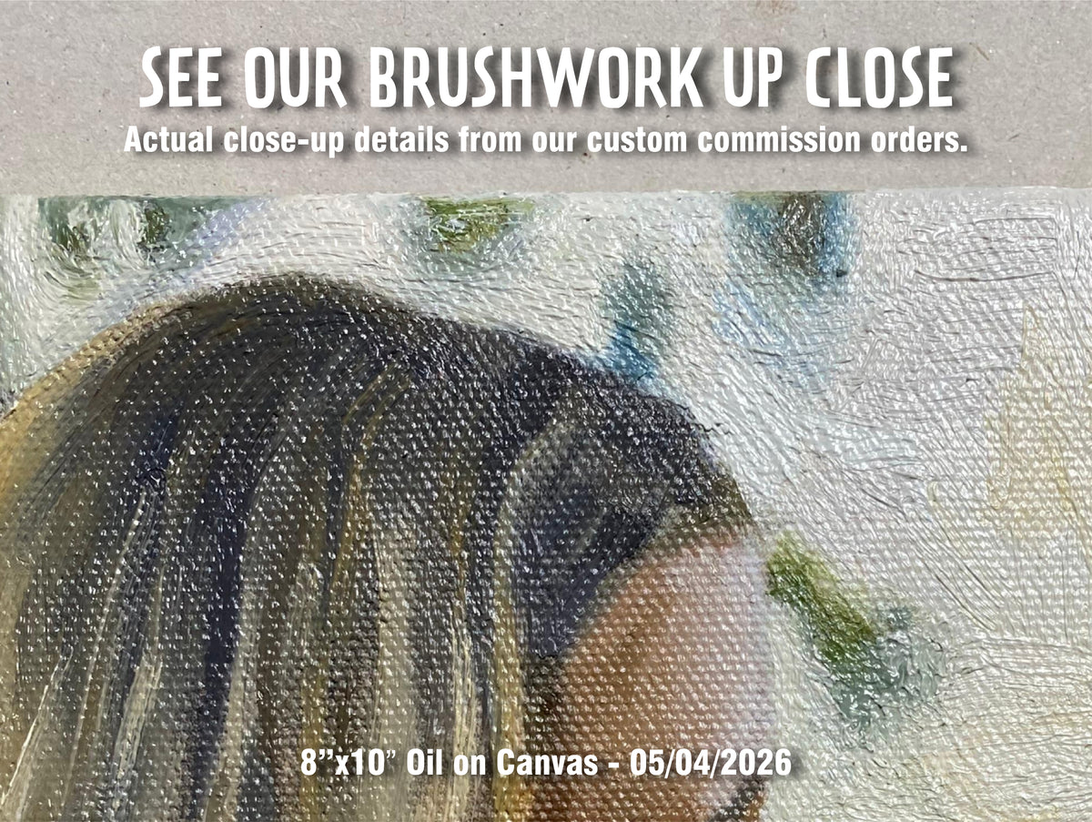 Custom Wedding Oil Painting From Your Photo